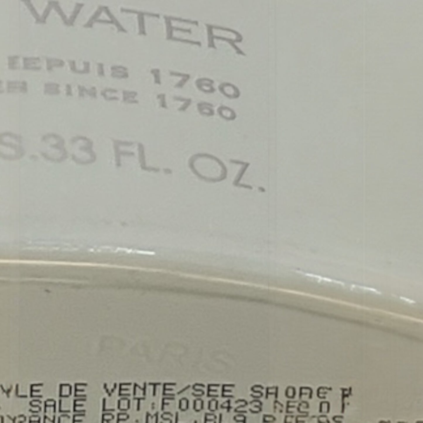 Creed Silver Mountain Water